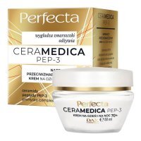 Perfecta Ceramedica PEP-3 przeciwzmarszczkowy krem naprawczy 70+ na dzień i noc, 50 ml