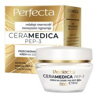 Perfecta Ceramedica PEP-3 silnie przeciwzmarszczkowy krem 60+ na dzień i noc, 50 ml
