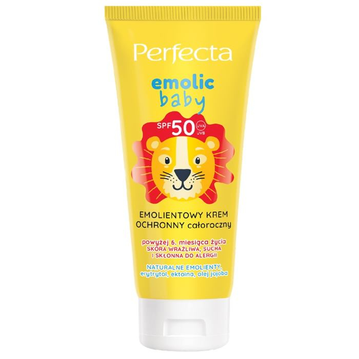 Perfecta Emolic Baby krem ochronny SPF50 całoroczny dla niemowląt, 50 ml