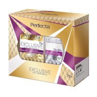 Perfecta Exclusive Zestaw 75+ krem przeciwzmarszczkowy, 50 ml + krem pod oczy, 15 ml