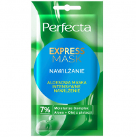 Perfecta Express Mask Aloesowa maska intensywnie nawilżająca, 8 ml