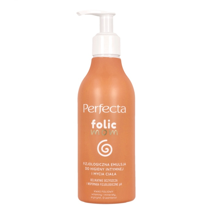 Perfecta Folic Mom emulsja do higieny intymnej i ciała w ciąży i w połogu, 200 ml