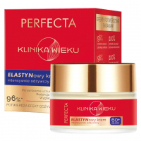Perfecta Klinika Wieku Elastynowy krem intensywnie odżywczy na noc 60+, 50 ml