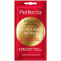 Perfecta Multi-Kolagen Retinol Maska błyskawicznie liftingująca i ujędrniająca, 8 ml