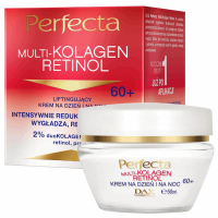 Perfecta Multikolagen Retinol Krem liftingujący na dzień i na noc 60+, 50 ml