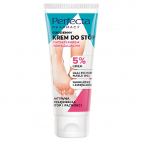 Perfecta Pharmacy Krem do stóp z kompleksem nawilżającym 5% urea, 80 ml