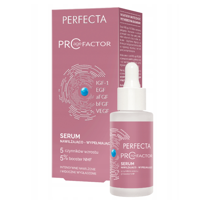 Perfecta Pro Age Factor Serum nawilżająco-wypełniające do twarzy, 30 ml