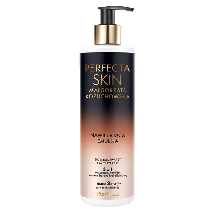 Perfecta Skin Małgorzata Kożuchowska Nawilżająca emulsja do mycia twarzy 3w1, 300 ml