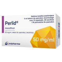 Perlid lakier leczniczy do paznokci 50mg/g 5 ml