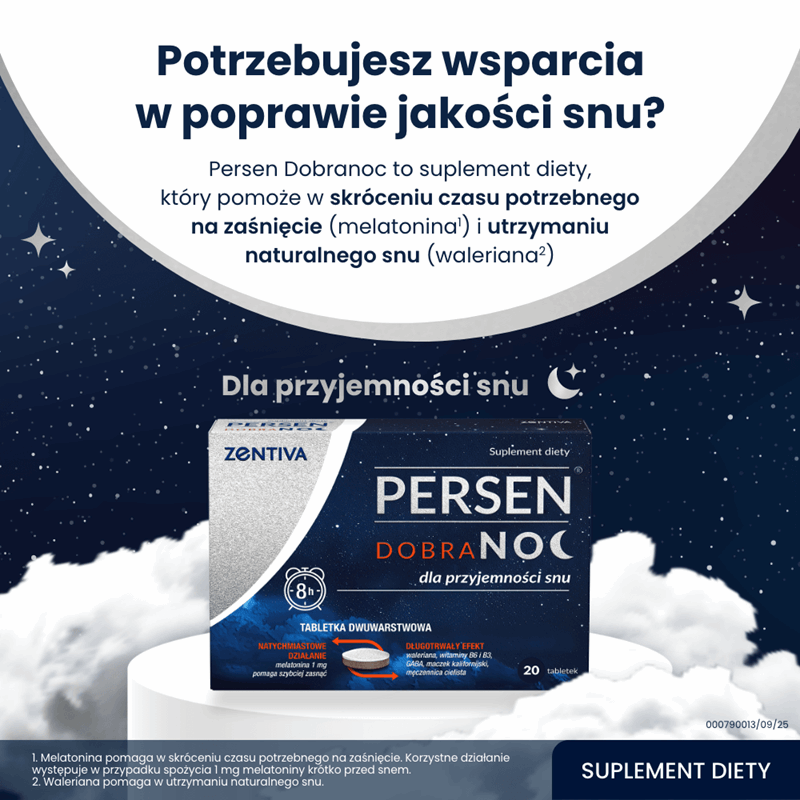 Persen Dobranoc tabletki, 20 szt.