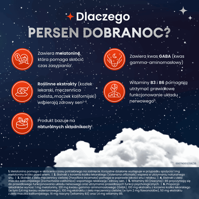 Persen Dobranoc tabletki, 20 szt.