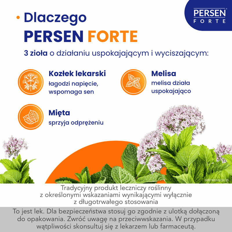 Persen Forte kapsułki na uspokojenie i wyciszenie, 20 szt.