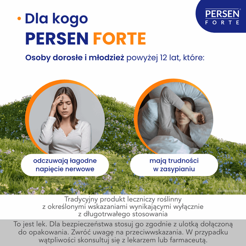 Persen Forte kapsułki na uspokojenie i wyciszenie, 20 szt.