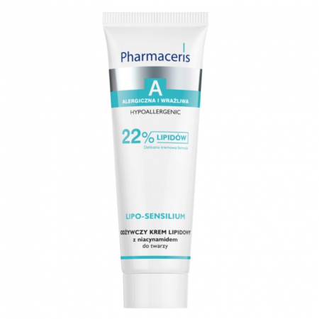 Pharmaceris A Lipo-Sensilium odżywczy krem lipidowy z niacynamidem, 50 ml