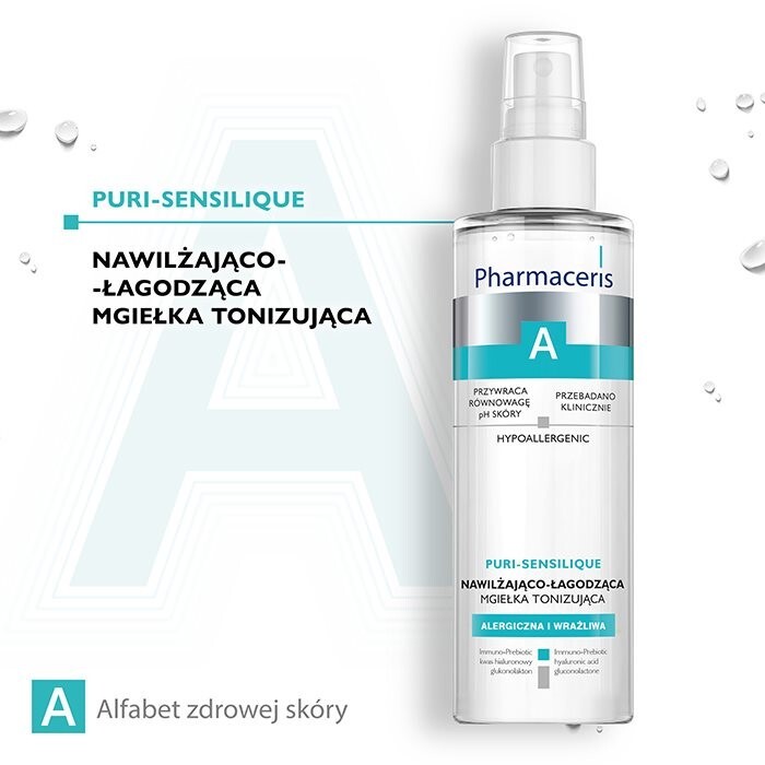 PHARMACERIS A Puri-Sensilique Nawilżająco-łagodzący tonik-mgiełka 200 ml