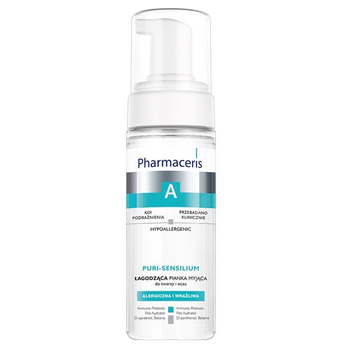 Pharmaceris A Puri-Sensilium łagodząca pianka myjąca, 150 ml
