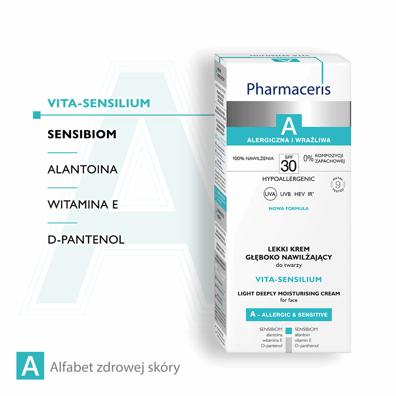 Pharmaceris A Vita-Sensilium lekki krem, 50 ml