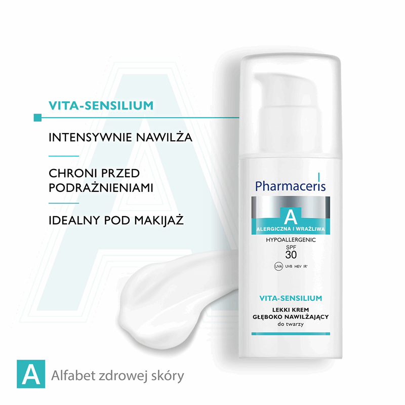 Pharmaceris A Vita-Sensilium lekki krem, 50 ml