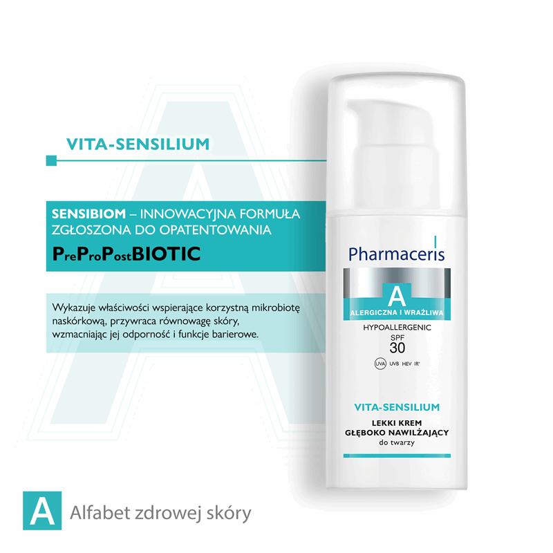 Pharmaceris A Vita-Sensilium lekki krem, 50 ml