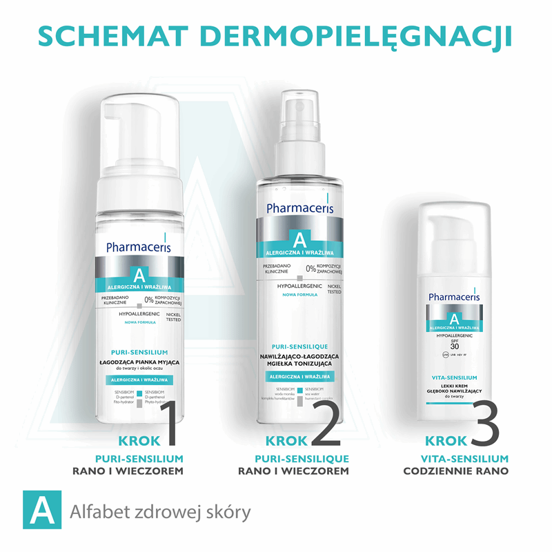 Pharmaceris A Vita-Sensilium lekki krem, 50 ml