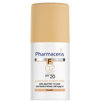 Pharmaceris F Delikatny fluid intensywnie kryjący SPF20 02 Sand 30 ml