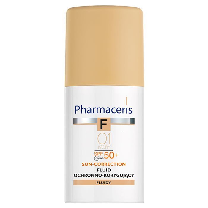 Pharmaceris F Fluid Ochronno-korygujący SPF50 01 Ivory 30 ml