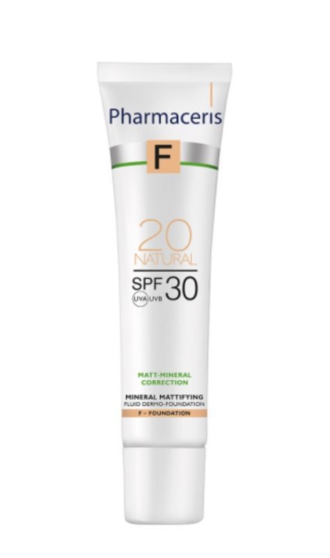 Pharmaceris F Mineralny Dermo-Fluid matujący SPF30 20 Natural, 30 ml