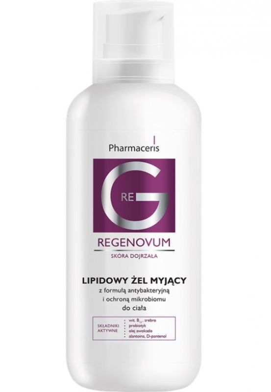 Pharmaceris G Regenovum lipidowy żel myjący, 400 ml