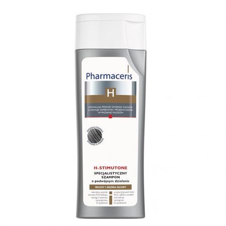 Pharmaceris H Stimustone Szampon spowalniający proces siwienia i stymulujący wzrost włosów 250 ml