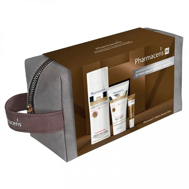 Pharmaceris H Zestaw (szampon do włosów, 250 ml + odżywka, 150 ml + peeling, 10 ml), 1 szt.