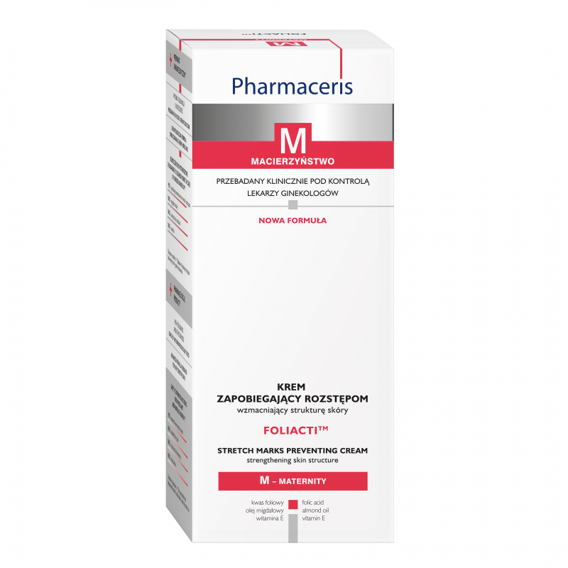 Pharmaceris M Foliacti krem zapobiegający rozstępom, 150 ml