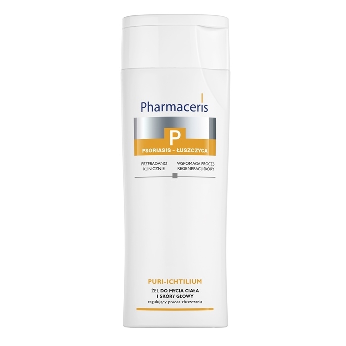 Pharmaceris P Puri-Ichtilium żel do mycia ciała i skóry głowy, 250 ml