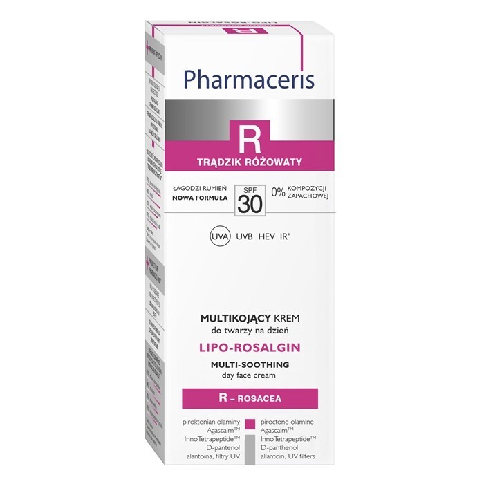 Pharmaceris R Lipo-Rosalgin krem do twarzy sucha normalna wrażliwa SPF 30, 30 ml