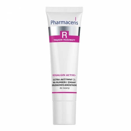 Pharmaceris R Rosalgin Active+ Ultra aktywny żel na rumień i zmiany grudkowo-krostkowe 30 ml