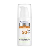 Pharmaceris S Sun Krem ochronny do skóry trądzikowej i tłustej SPF 50+, 50 ml