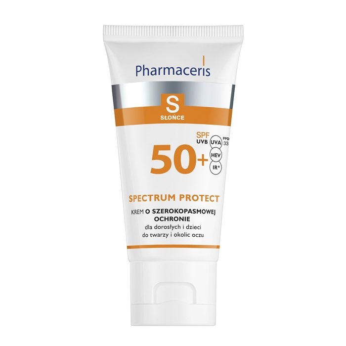 Pharmaceris S Spectrum Protect krem ochronny SPF50+ dla dorosłych i dzieci, 50 ml