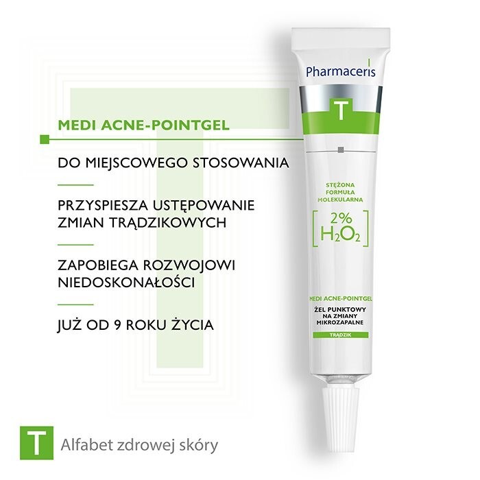 Pharmaceris T Medi Acne-Point Gel żel punktowy na miejscowe zmiany, 10 ml
