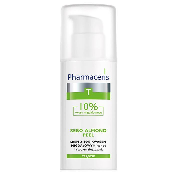 Pharmaceris T sebo-almond krem z 10% kwasem migdałowym na noc, 50 ml