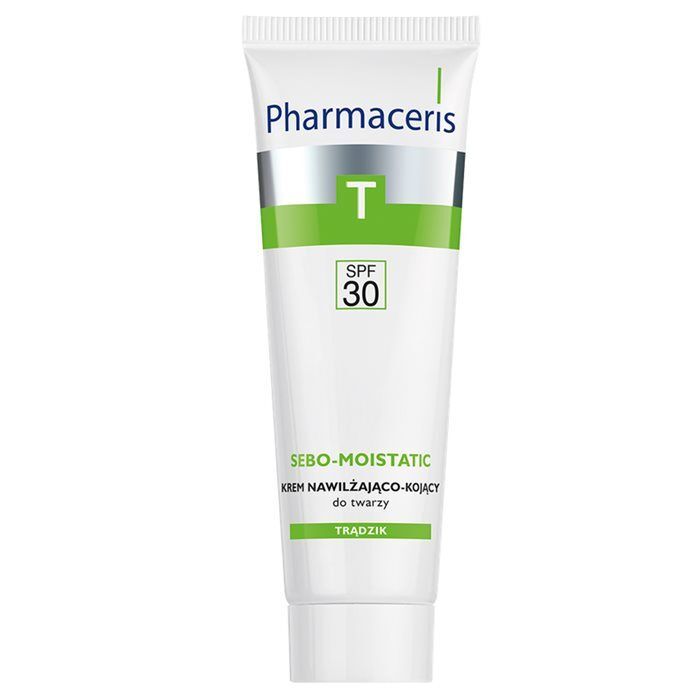 Pharmaceris T Sebo-Moistatic krem nawilżająco-kojacy SPF 30, 50 ml