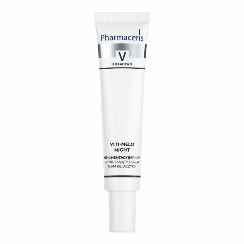 Pharmaceris V Viti-Melo Night Repigmentacyjny krem do skóry twarzy i ciała na noc, 40 ml