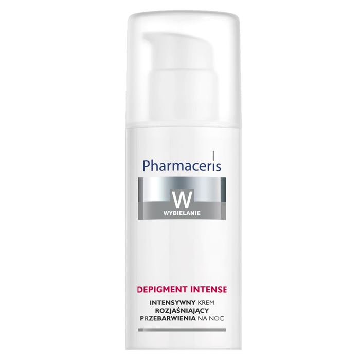 Pharmaceris W Depigment Intense krem rozjaśniający przebarwienia na noc, 50 ml