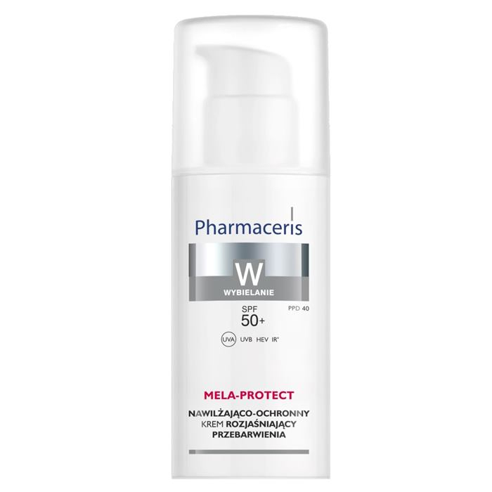 Pharmaceris W Mela-Protect krem nawilżająco-ochronny rozjaśniający SPF50, 50 ml