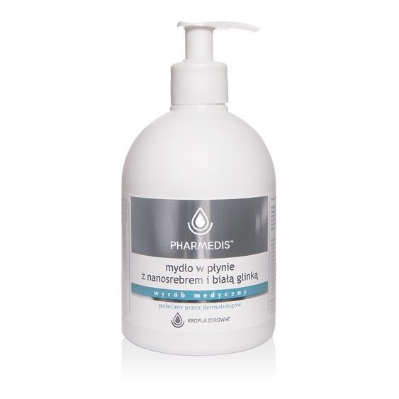 Pharmedis mydło w płynie z nanosrebrem i białą glinką 150 ml