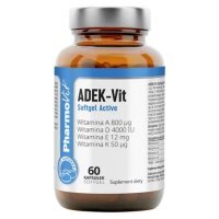 PharmoVit ADEK-Vit Softgel Active kapsułki, 60 szt.