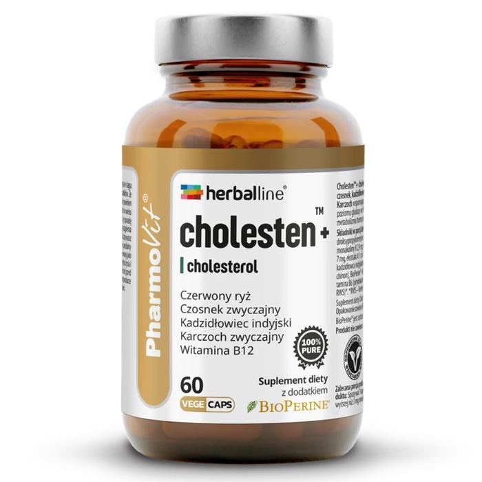 PharmoVit Cholesten + cholesterol kapsułki, 60 szt.