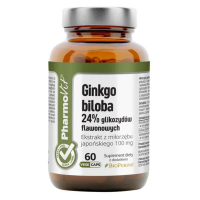 PharmoVit Ginkgo biloba 24% glikozydów flawonowych kapsułki, 60 szt.