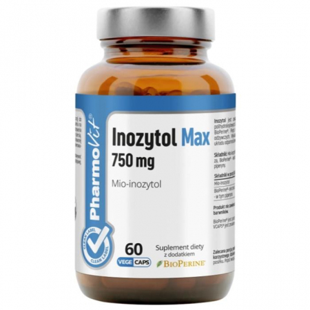 PharmoVit Inozytol Max 750 mg kapsułki, 60 szt.