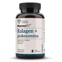 PharmoVit Kolagen + glukozamina w kapsułkach, 90 szt.
