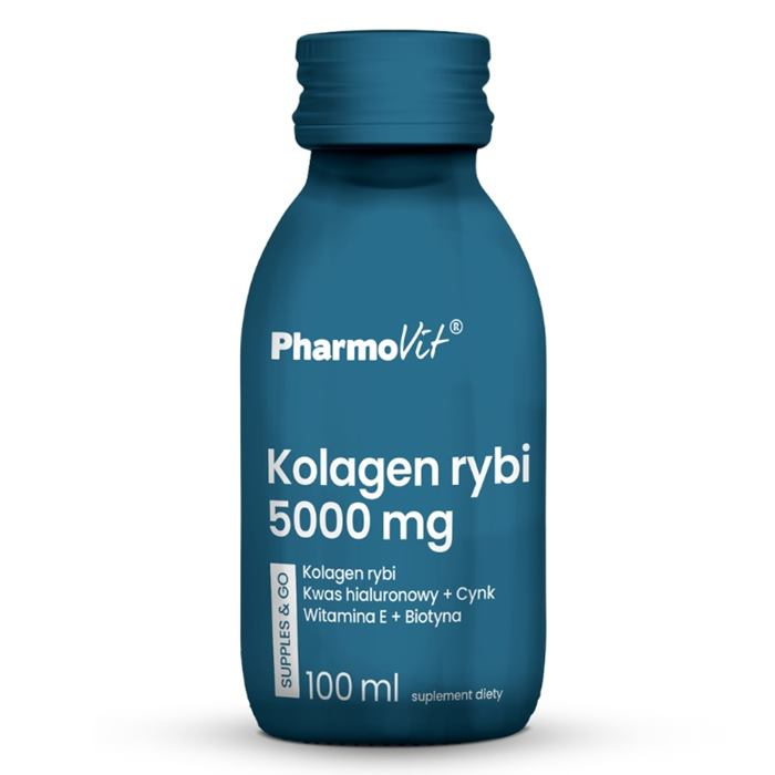 PharmoVit Kolagen rybi 5000 mg płyn, 100 ml