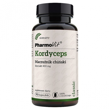 PHARMOVIT Kordyceps 400 mg 90 kapsułek
